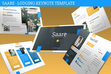 Saare - Lodging Keynote Template