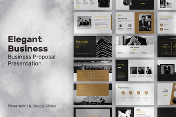 Elegant Gold Presentation