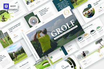 GROLF - Golf Club & Sport Keynote Template