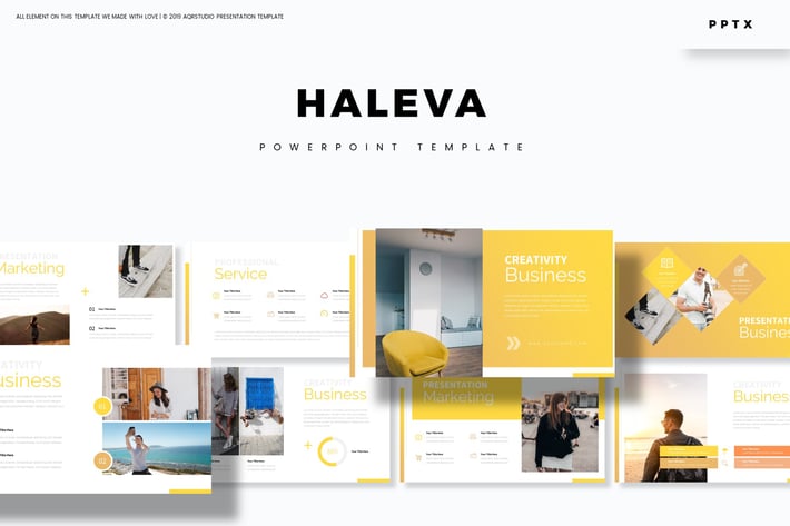 Haleva - Powerpoint Template
