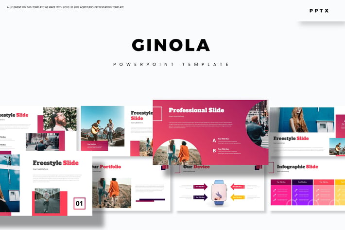 Ginola - Powerpoint Template