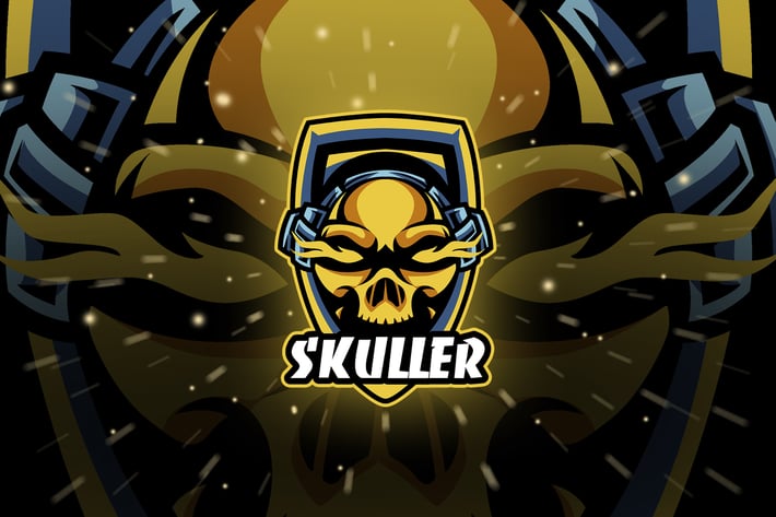 skuller - Mascot & Esport Logo