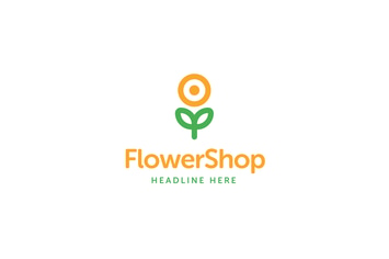 Flower Shop Logo Template