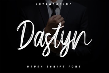 Dastyn - Brush Script Font