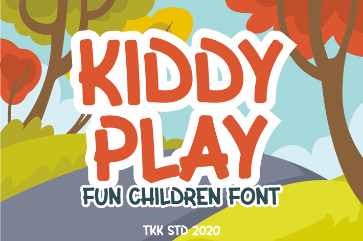 Kiddy Play - Kids Gaming font