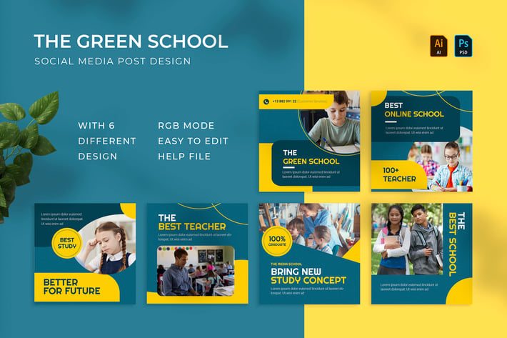 The Green School | Instagram Post