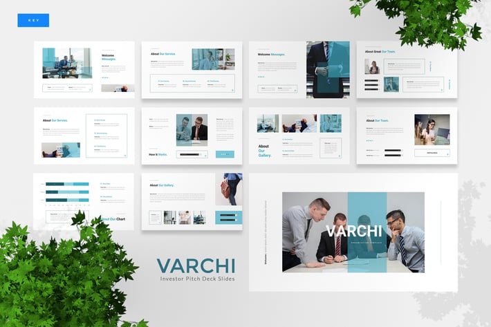 Varchi - Investor Pitch Deck Keynote Template