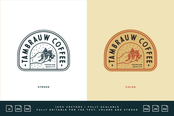 Coffee Logo - Tambrauw Coffee