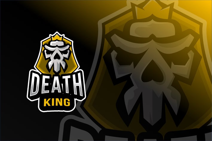 Death King Esport Logo Template