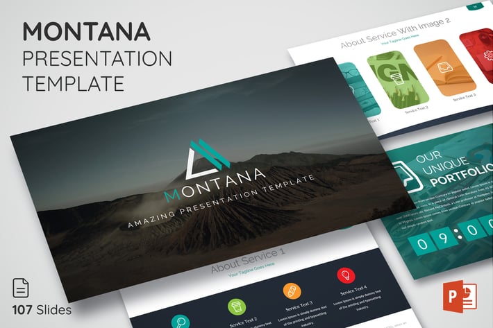 Montana - Multipurpose Presentation Template
