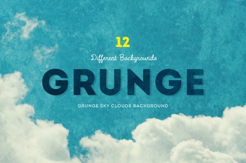 Grunge Sky Clouds Backgrounds