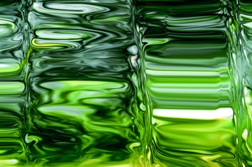 Green glass full screen abstract background