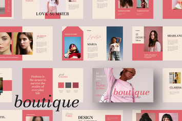 Boutique Keynote Template