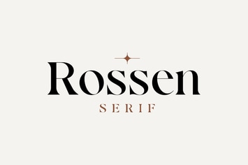 Rossen Serif – Sophisticated Typeface