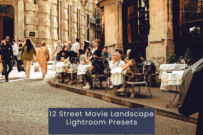 12 Street Movie Landscape Lightroom Presets