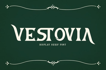 Vestovia Display Serif Font