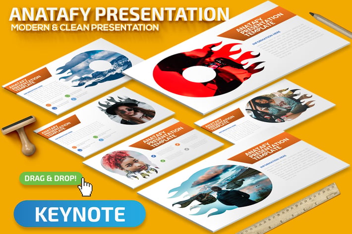 Anatafy Keynote Presentation Template