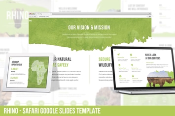 Rhino - Safari Google Slides Template