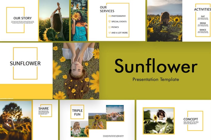 Sunflower - Multipurpose PowerPoint Presentation