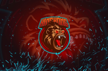 King Kong - Mascot & Esports Logo Template