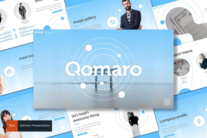 Qomaro - Powerpoint Template