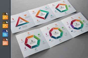 Infographics template set v.10