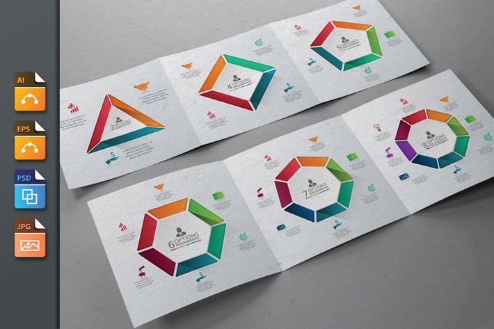Infographics template set v.10