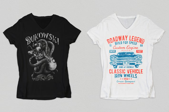 T-Shirt Mock Up Vol 05
