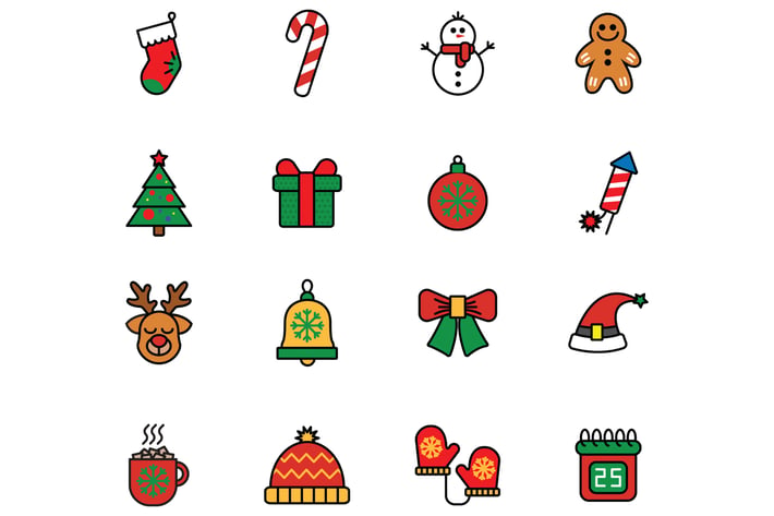 Christmas - Icons Pack (Color)
