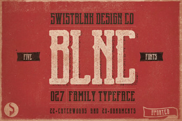 Blnc Family Typeface