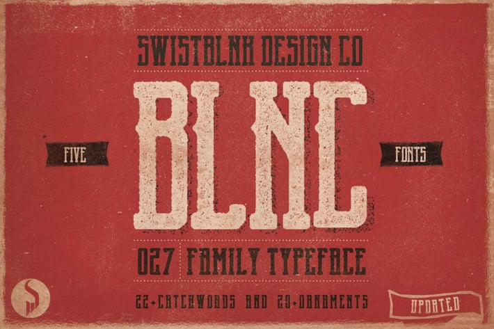 Blnc Family Typeface