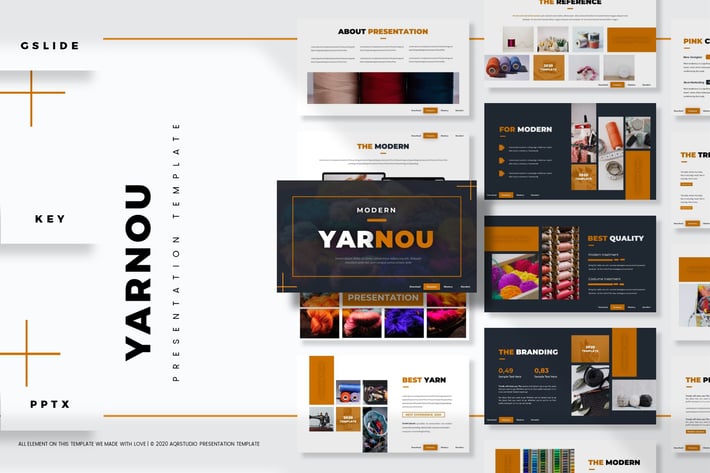 Yarnou - Presentation Template