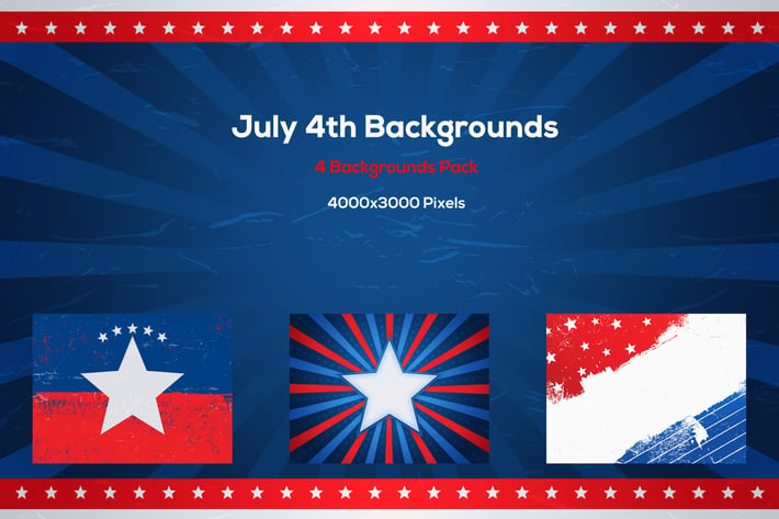 July 4th Backgrounds