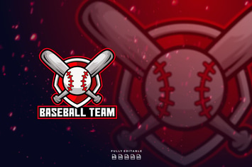 Baseball Team Logo Template