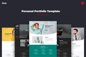Onepage Personal, Resume, & Portfolio - Jess