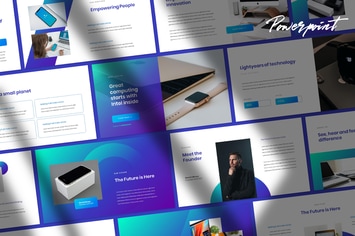 Gadget - Tech Theme Powerpoint Template