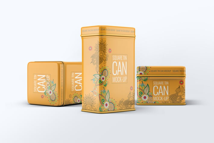 Tin Cans Mock-Up Bundle