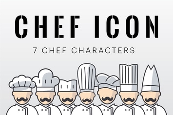Chef Characters Icon
