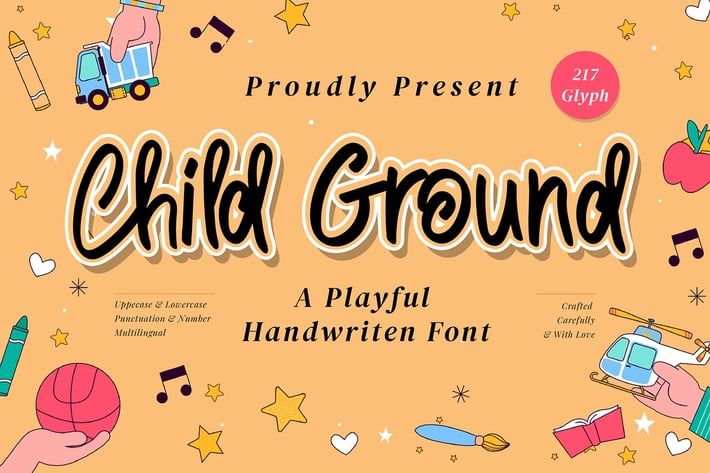 Child Ground - Playfull  Fonts