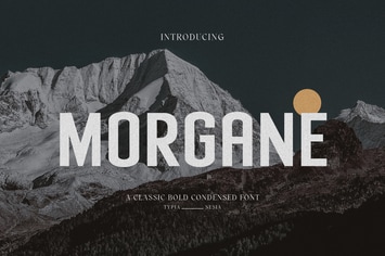 Morgane - Classic Retro Bold Condensed Sans
