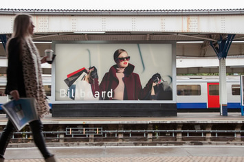 Billboard - Underground, Metro, Subway Mock-Up 