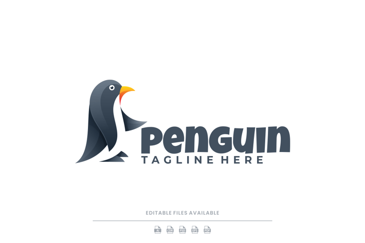 Penguin Gradient Logo