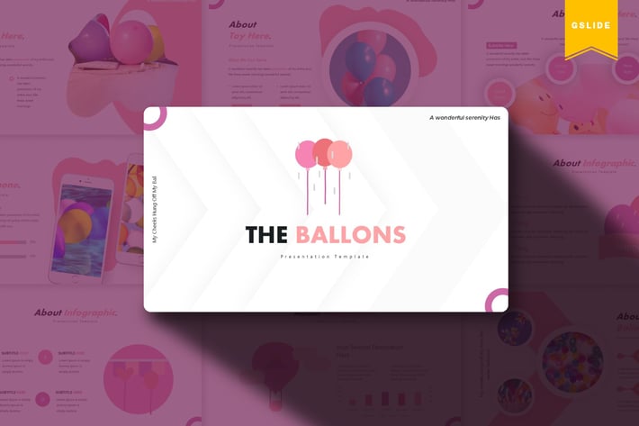 The Ballons | Google Slides Template