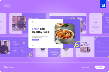 Purple Green Modern Creative Pitch-Deck • 001