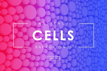 Cells Abstract Backgrounds Vol.2