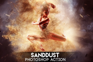 SandDust Photoshop Action 