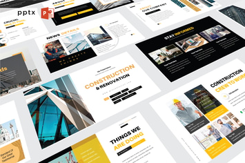 CONSTRUCTION & RENOVATION - Powerpoint  V278