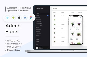 Everbloom - Plant Online Store App with Backend