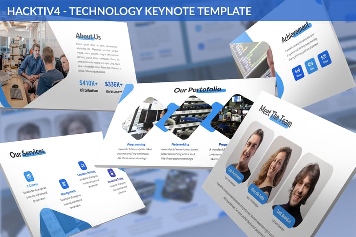Hacktiv4 - Technology Keynote Template