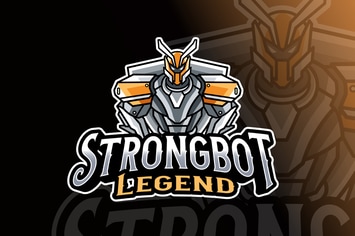 Strongbot Logo Template